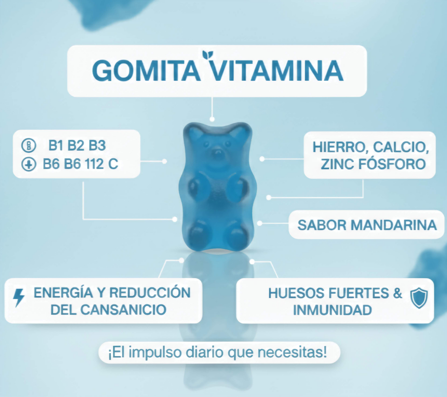 Gomitas de Multivitamínicos para Niños x60