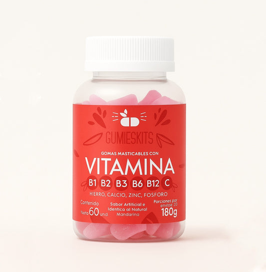 Gomitas de Multivitamínicos para Adultos x60