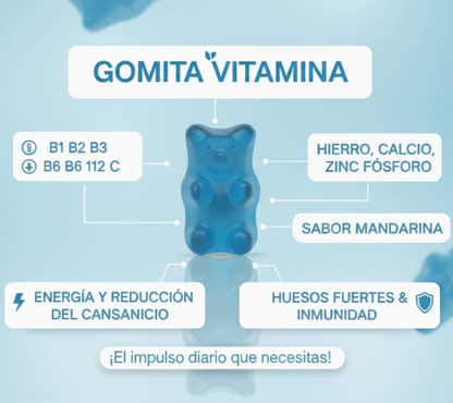Gomitas de Multivitamínicos para Niños x60